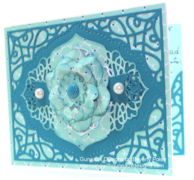 Thinking of You Greeting Card Spellbinders Tranquil Moments