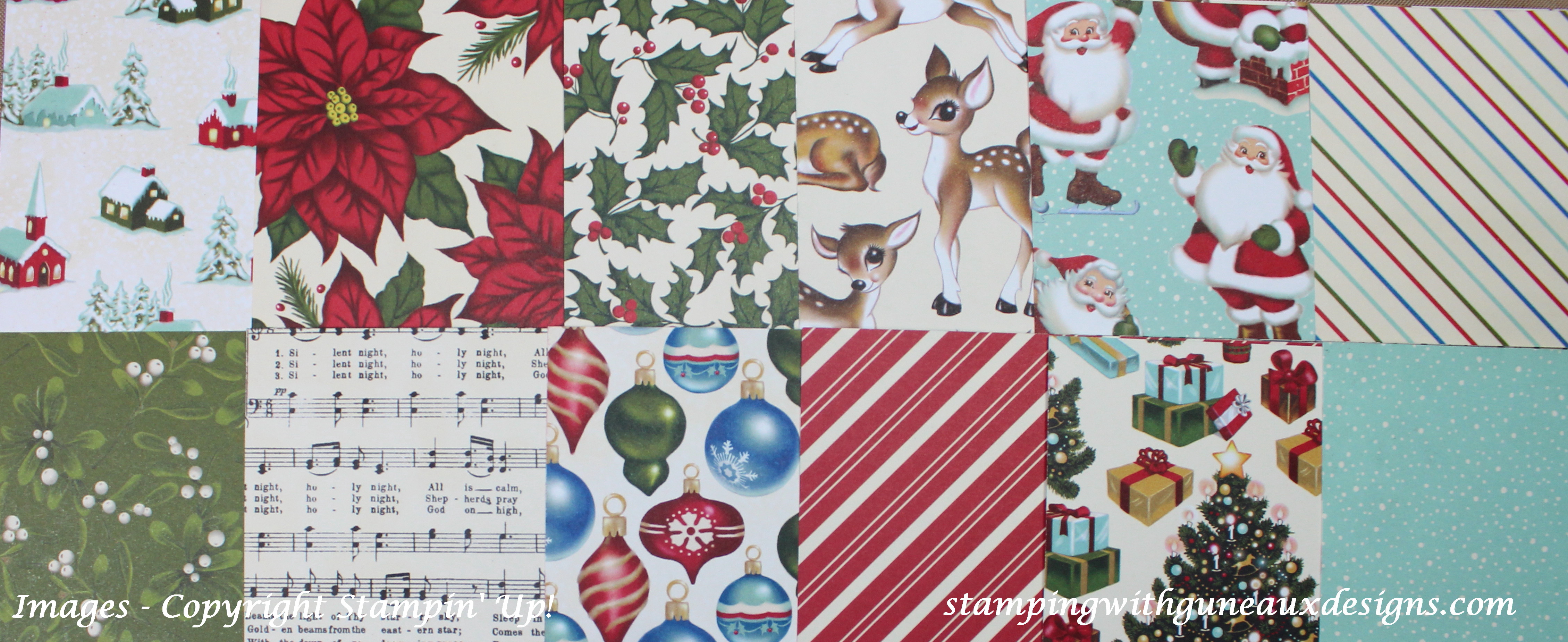 Stampin' Up! Home for Christmas Designer Series Paper