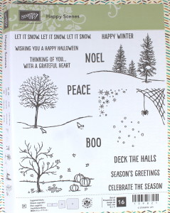 Stampin Up Happy Scenes Stamp Set