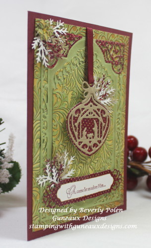 ODBD Delightful Decorations Dies Christmas Card