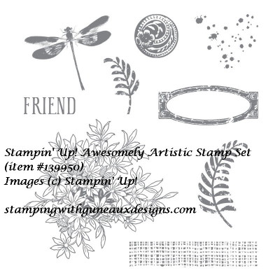 Awesomely Artistic Stamp Set