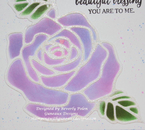 Rose Overlay Card - SU Rose Wonder