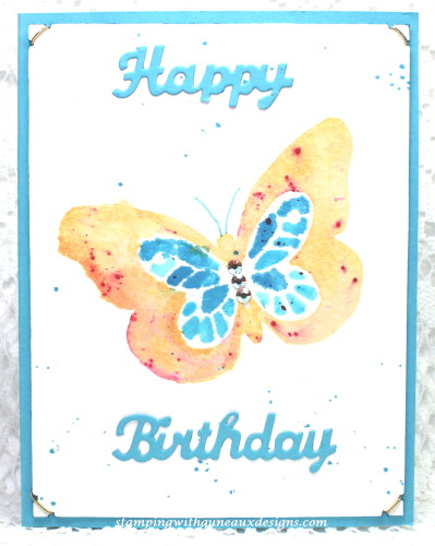 http://stampingwithguneauxdesigns.com/water-coloring-technique-su-bold-butterfly-framelits