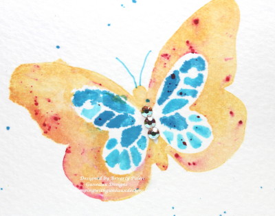 Water Coloring Technique SU Bold Butterfly Framelits3_1