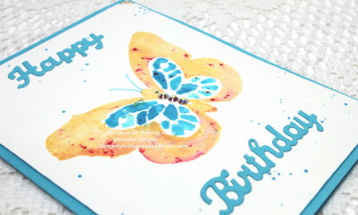 Water Coloring Technique SU Bold Butterfly Framelits4_1