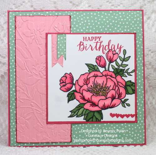 Stampin' Up! Birthday Blooms