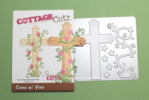 CottageCutz Cross With Vine