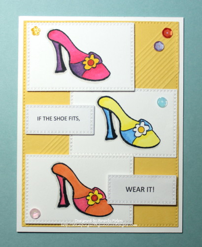 If The Shoe Fits, Wear It | Stamping With Guneaux Designs