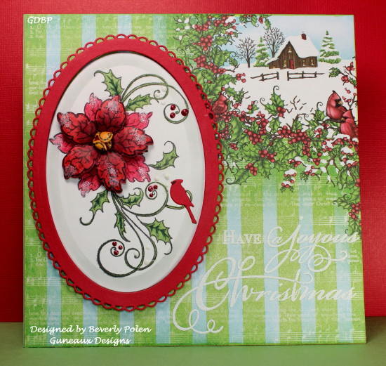 Heartfelt Creations Sparkling Poinsettia Collection 