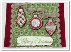 Stampin' Up! Be Of Good Cheer DSP | Stamping With Guneaux Designs